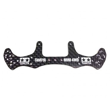 mini4WD Supporto rotelle posteriore largo Hg 1.5mm