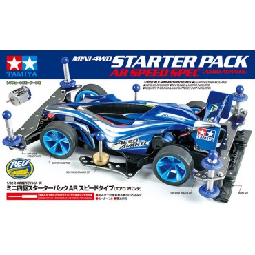 mini4WD STARTER PACK AVANTE Telaio AR