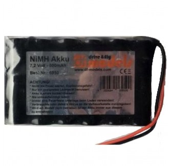 Batteria NiMH 7,2v 800mAh