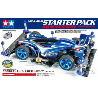 mini4WD STARTER PACK AERO AVANTE Telaio AR