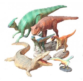 Dinosauri Kit Creature Mesozoiche 1:35